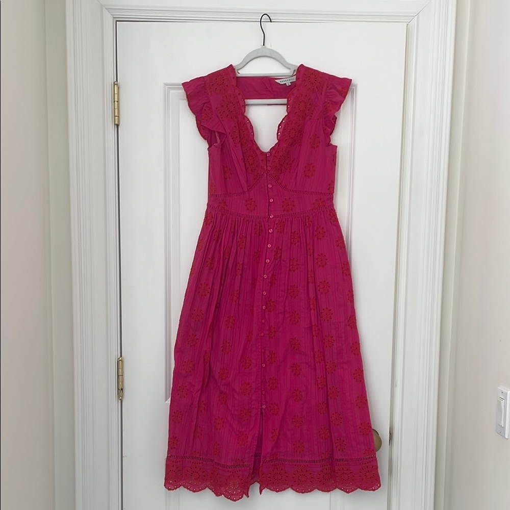 Anthropologie Pink Dress